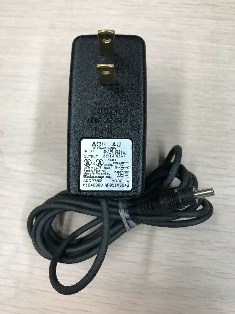 *Brand NEW* 12V DC 780mA AC Adapter ACH-4U Charger Power Supply